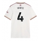Maillot de foot Arsenal Ben White #4 Troisième vêtements 2025-26 Manches Courtes Maillot de foot Arsenal Ben White #4 Troisième vêtements 2025-26 Manches Courtes